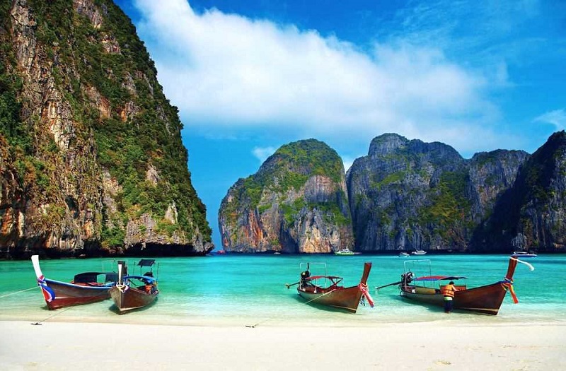 Koh Phi Phi – đảo ngọc nổi tiếng nhất du lịch Thái Lan