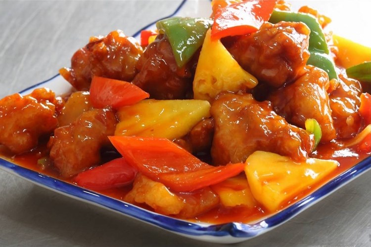 thịt lợn chua ngọt