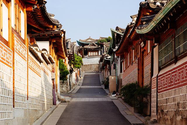 làng cổ hanok