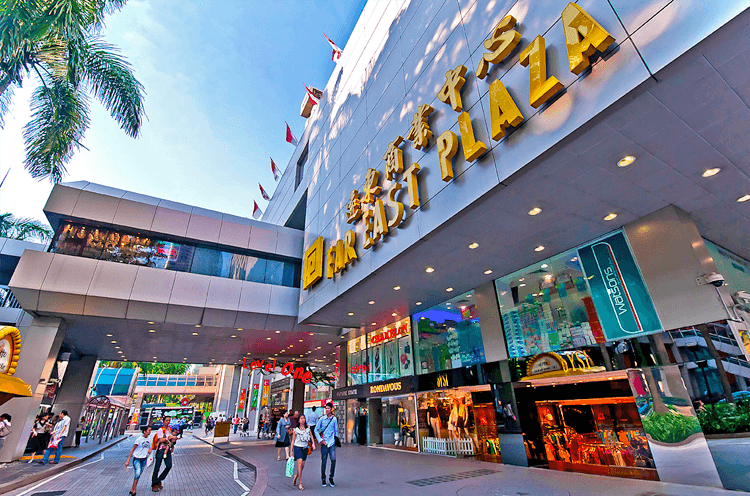 điểm shopping tại singapore far east plaza