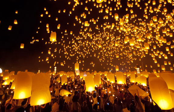  lễ hội thả đèn Loy Krathong