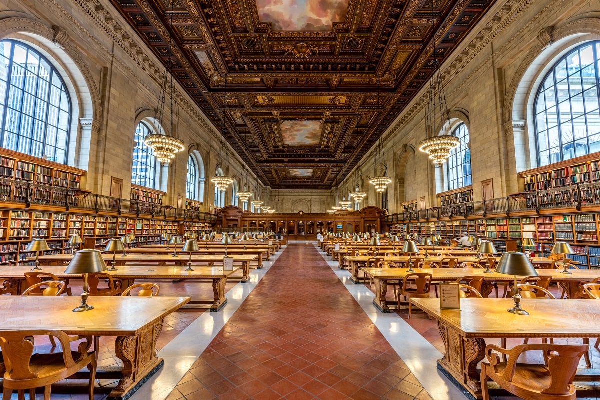Ghé thăm thư viện New York