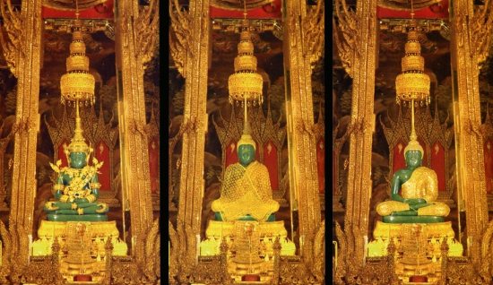 Chiêm ngưỡng tượng Emerald Buddha tại Wat Phra Kaew