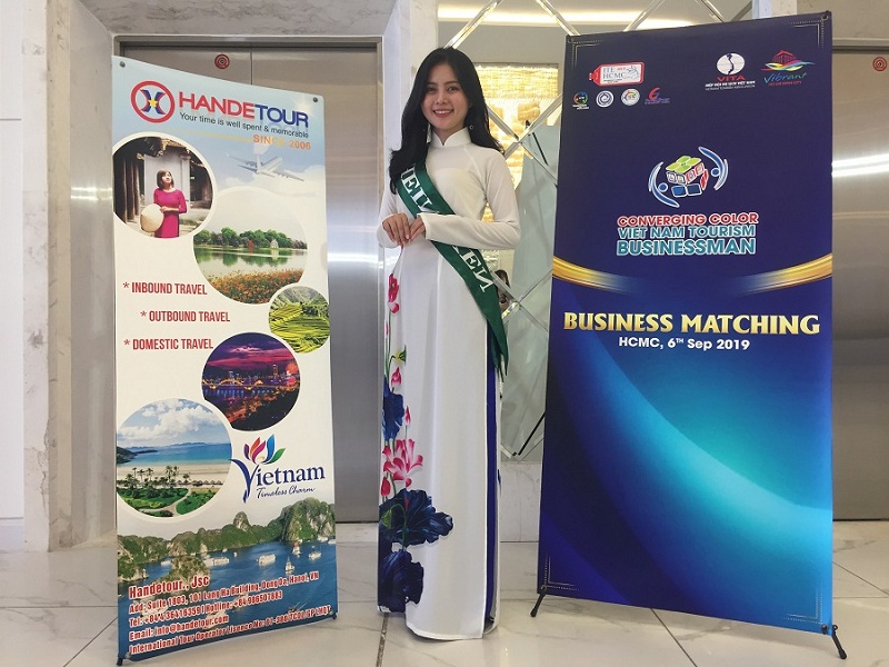 cty du lịch Handetour tại hội chợ du lịch quốc tế ITE 2019