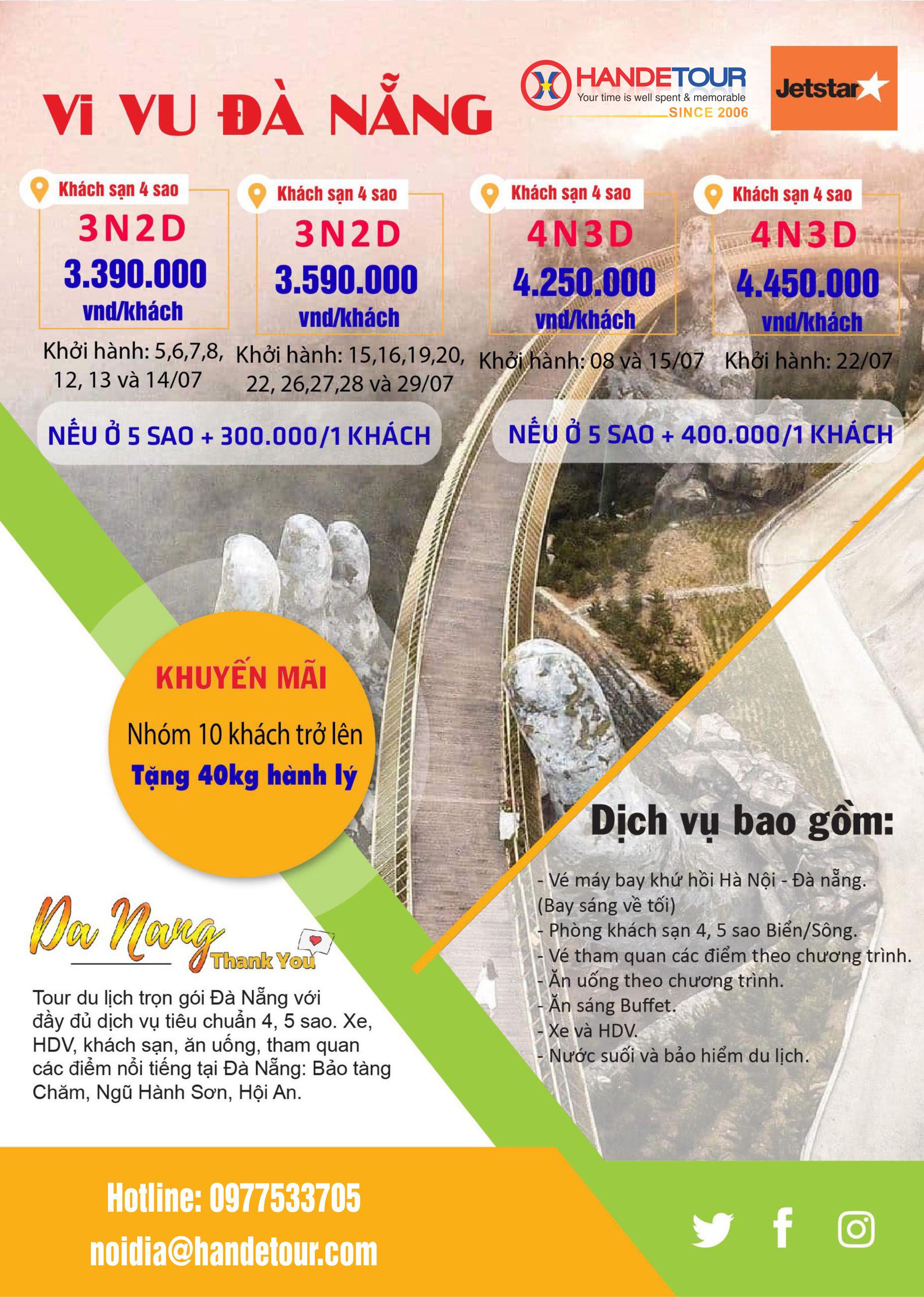 combo du lịch đà nẵng 2