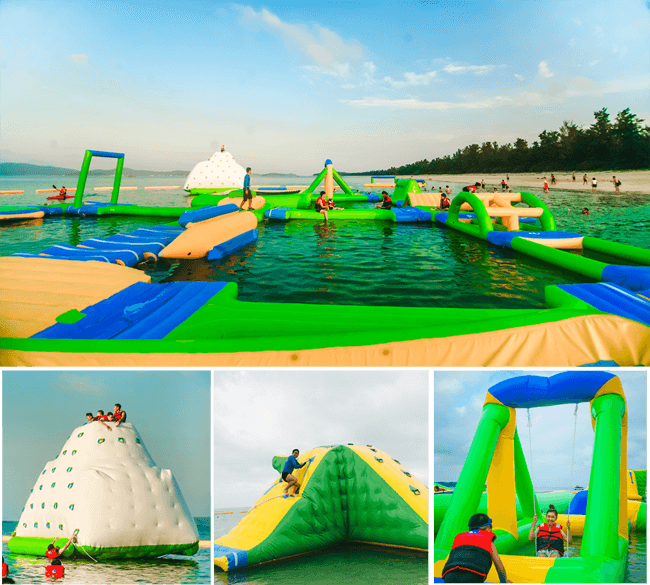 công viên nước trên biển