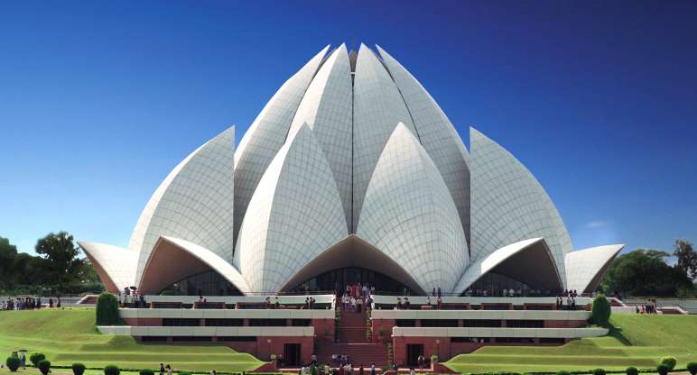 đền hoa sen, ấn độ