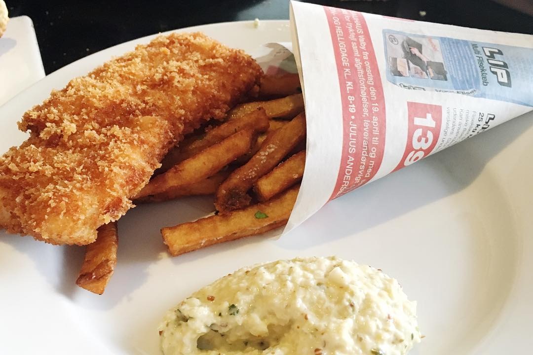 món ăn fish and chips