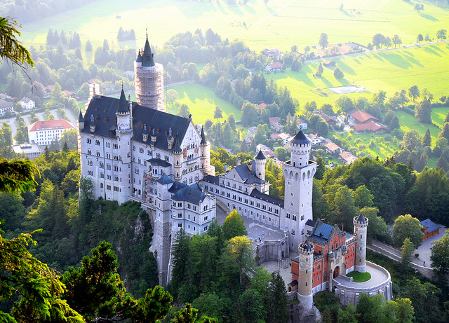 lâu đài neuschwanstein Đức