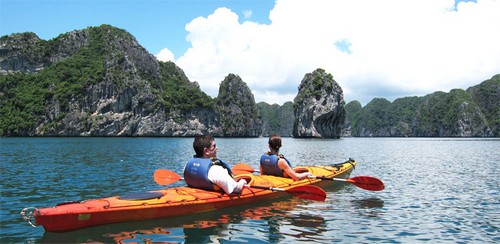 chèo thuyền kayak