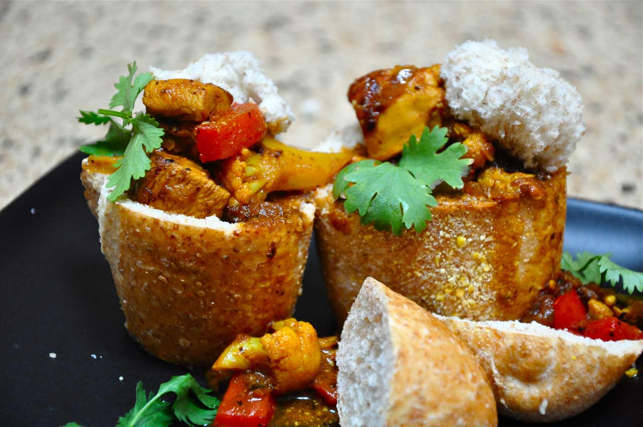 bánh mì bunny chow