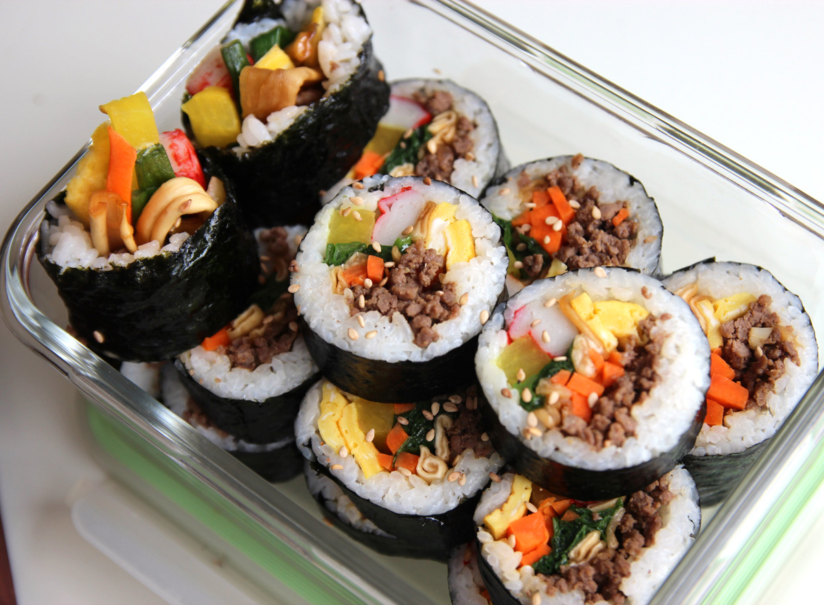 gimbap hàn quốc