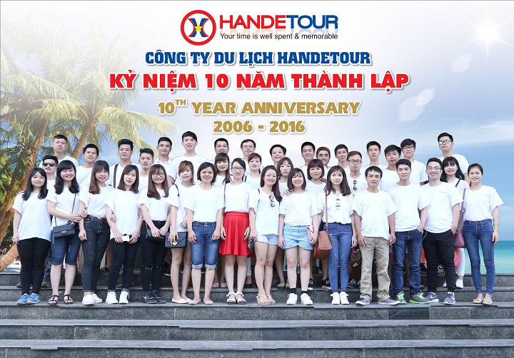 Tập thể cán bộ lãnh đạo Công ty du lịch Handetour