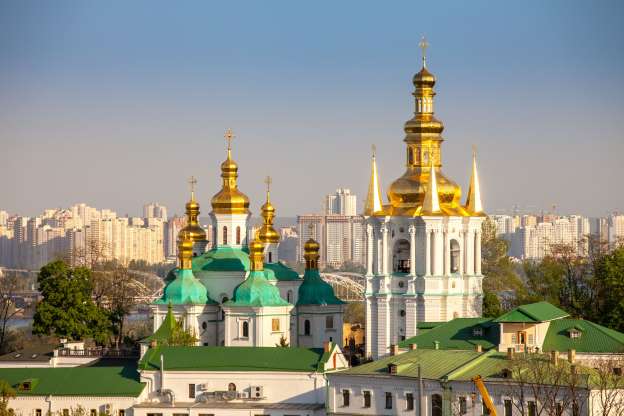 Tu Viện Cơ Đốc Giáo Kiev Pechersk Lavra, Ukraine