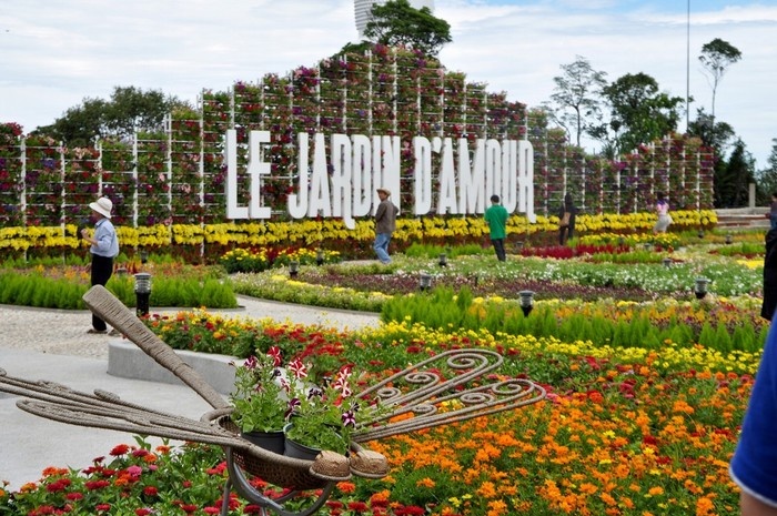 Vườn hoa Le Jardin - Du lịch Bà Nà 1 ngày