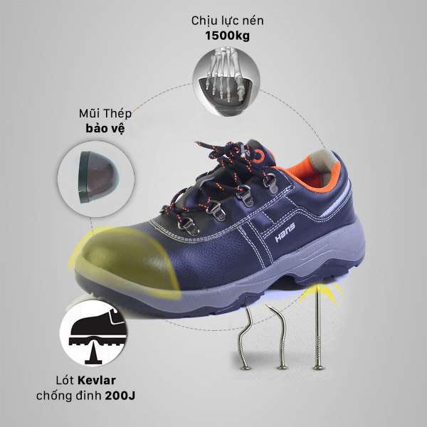 Giày bảo hộ Hans - Bảo vệ toàn diện cho đôi chân bạn