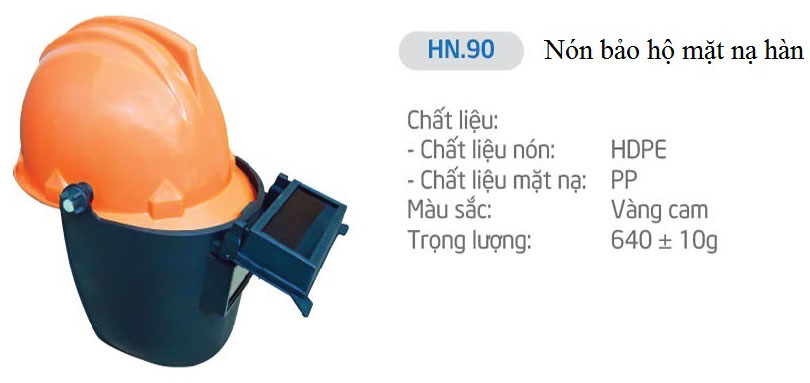 nón bảo hộ lao động bảo bình hn90