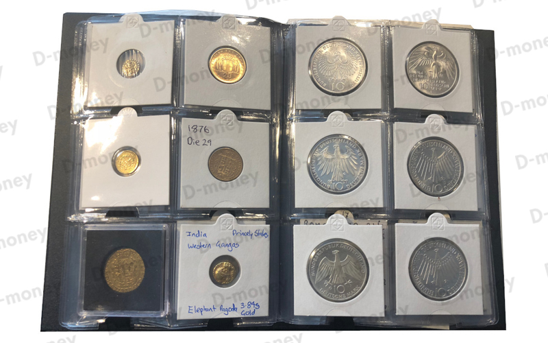 bộ sưu tập tiền xu các nước trên thế giới