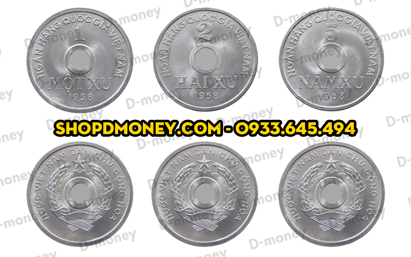 bộ tiền xu việt nam 1958