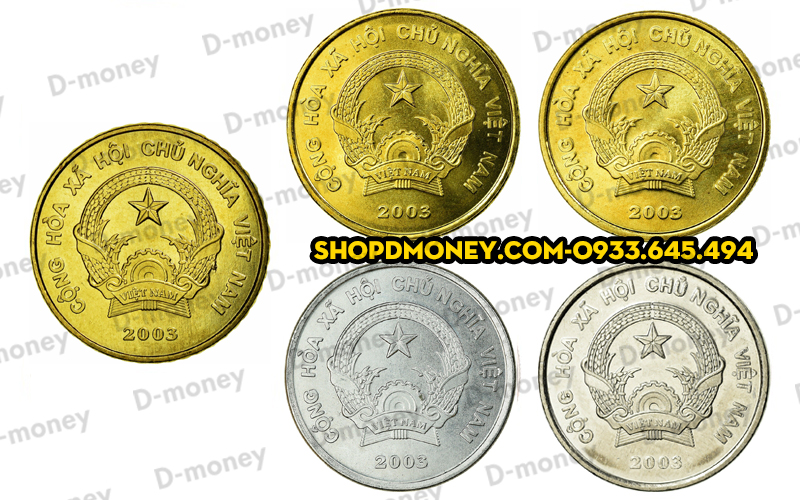 bộ tiền xu cổ việt nam 2003