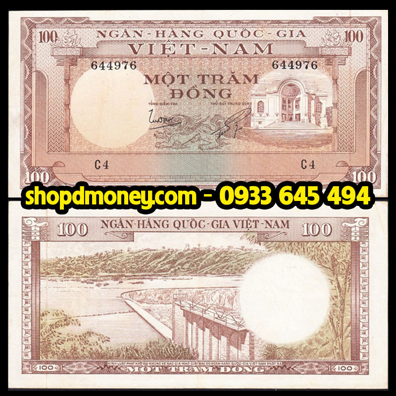 100 đồng vnch 1964
