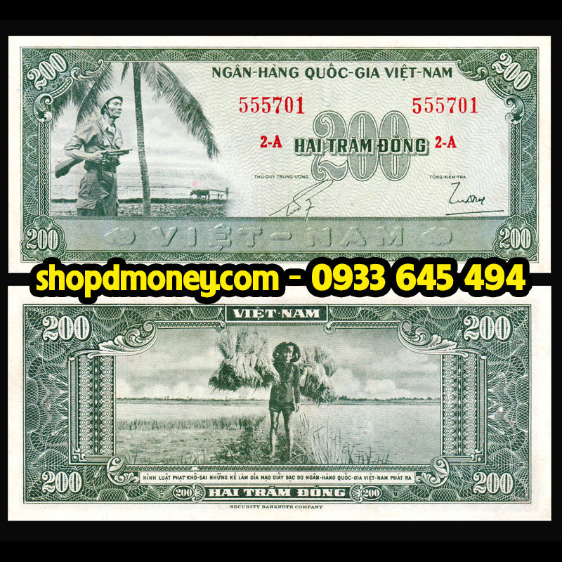 200 đồng vnch 1955