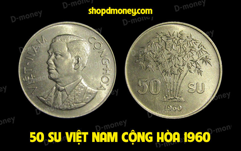 xu Việt Nam Cộng Hòa 50 su 1960