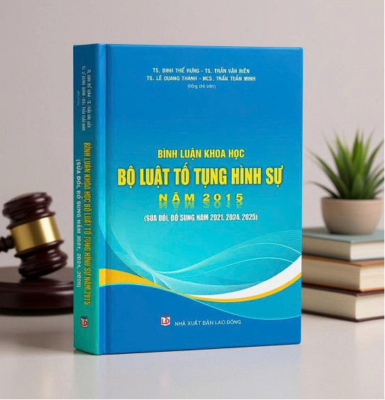Sách Bình Luận Khoa Học Bộ Luật Tố Tụng Hình Sự Năm 2015 (sửa đổi, bổ sung năm 2021, 2024, 2025).