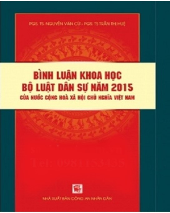 Bình Luận Khoa Học Bộ Luật Dân Sự Năm 2015