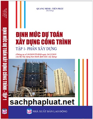 Bộ Định Mức Dự Toán Xây Dựng Công Trình Năm 2020