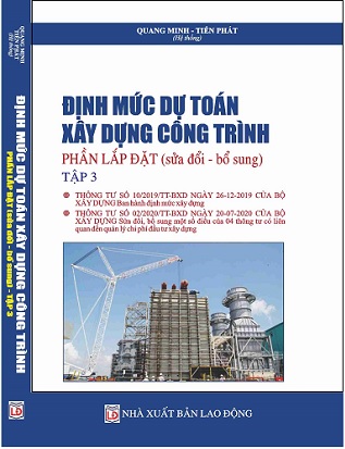 Sách Định Mức Dự Toán Xây Dựng Công Trình Năm 2020