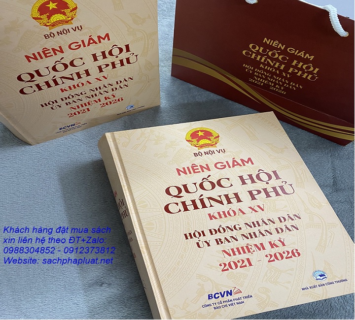 Sách Niên Giám Quốc Hội, Chính Phủ Khóa XV & Hội Đồng Nhân Dân, Ủy Ban Nhân Dân Nhiệm Kỳ 2021- 2026