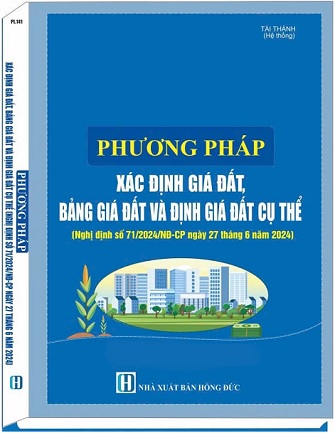 Sách Phương Pháp Xác Định Giá Đất, Bảng Giá Đất, Định Giá Đất Cụ Thể