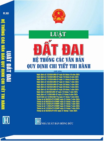 Sách Luật Đất Đai Hệ Thống Các Văn Bản Quy Định Chi Tiết Thi Hành