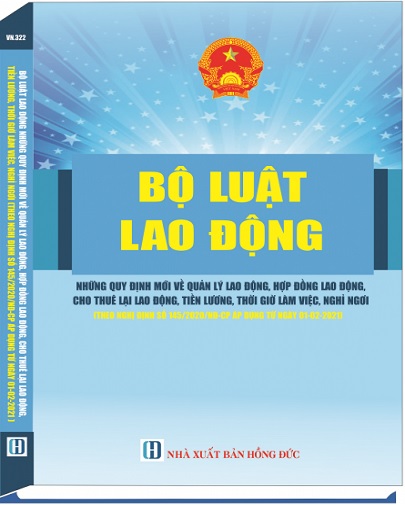 sách Bộ Luật Lao Động Những Quy Định Mới Về Quản Lý Lao Động, Hợp Đồng Lao Động, Cho Thuê Lại Lao Động, Tiền Lương, Thời Giờ Làm Việc, Nghỉ Ngơi