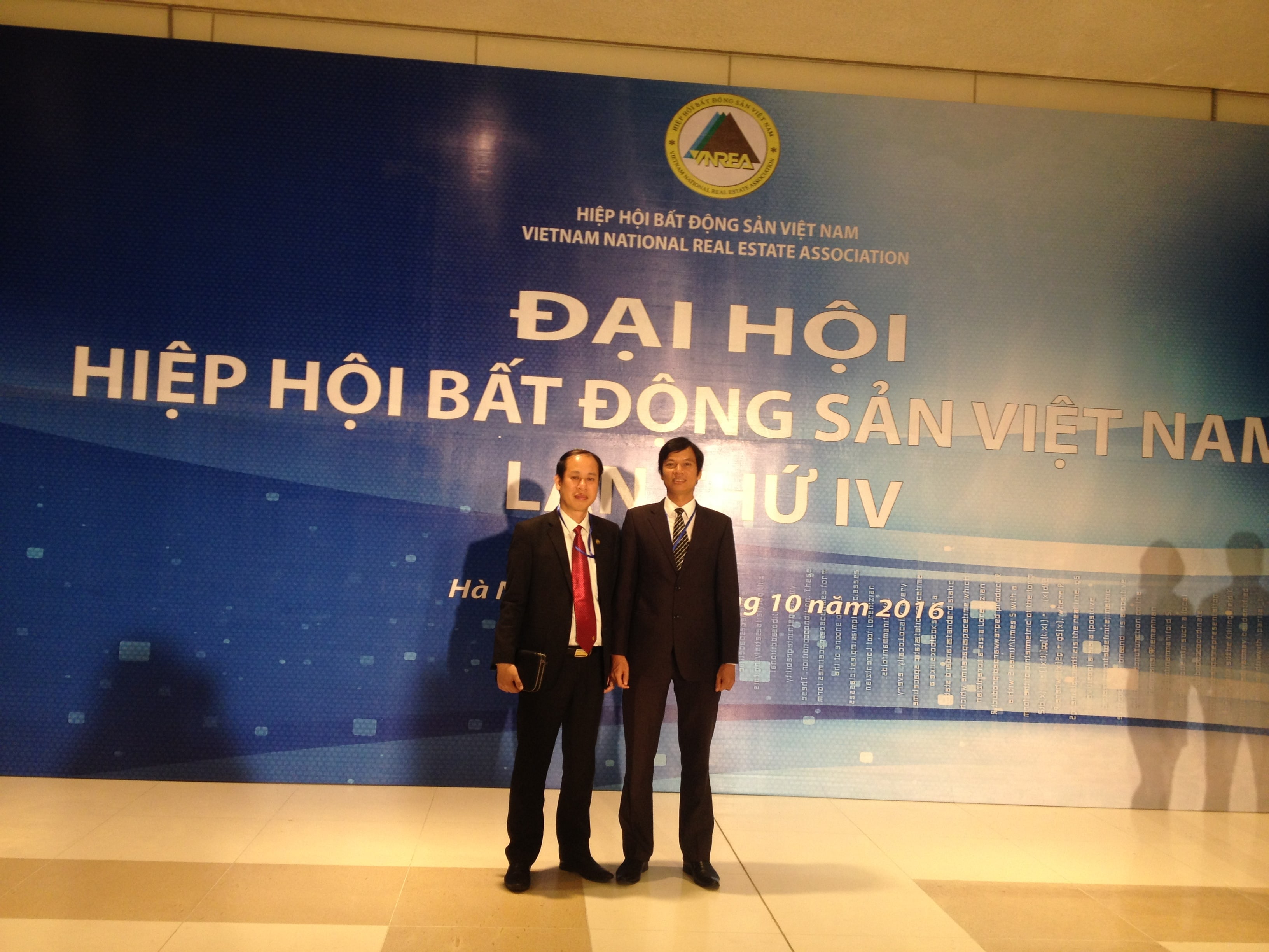 Luật sư Nguyễn Trinh Đức dự đại hội Hiệp hội BĐS Việt Nam
