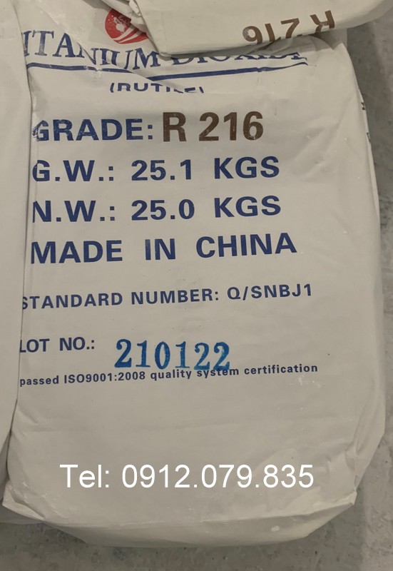 BÁN TITAN R216-BÁN TITANNIUM DIOXIDE R216