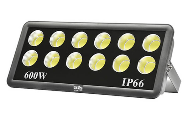 Đèn Pha LED Cốc Ngoài Trời 600W Zeus ZF01-600W Chiếu Sáng Quảng Trường, Sân Golf