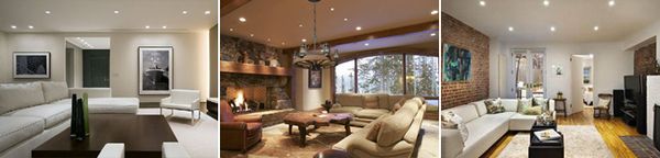 đèn led phòng khách đẹp