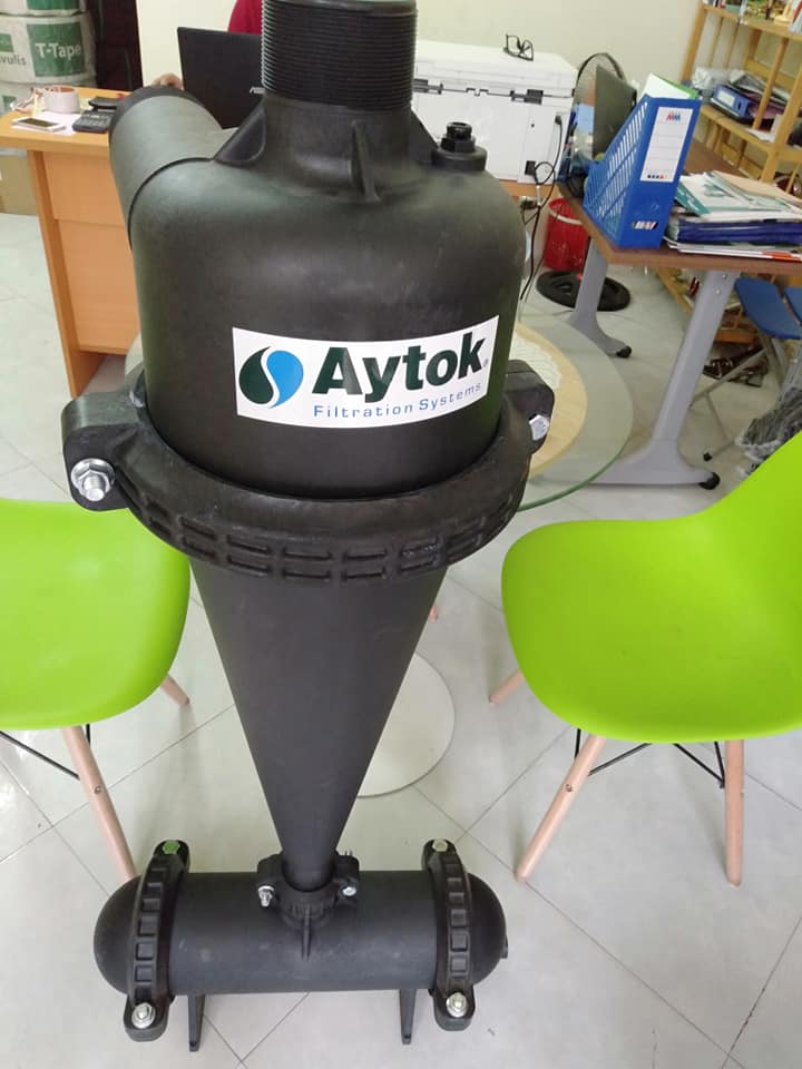 Lọc tách cặn,cát 3″ Aytok Hydrocyclone P2030 (Phi 90mm).