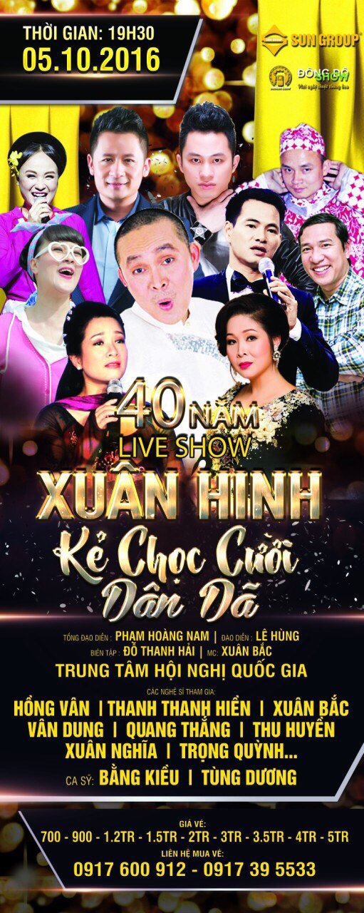 Xuân Hinh đầu tư 10 tỉ cho liveshow kỉ niệm 40 năm hát chèo