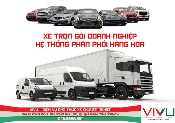 DỊCH VỤ XE TRỌN GÓI TOÀN QUỐC