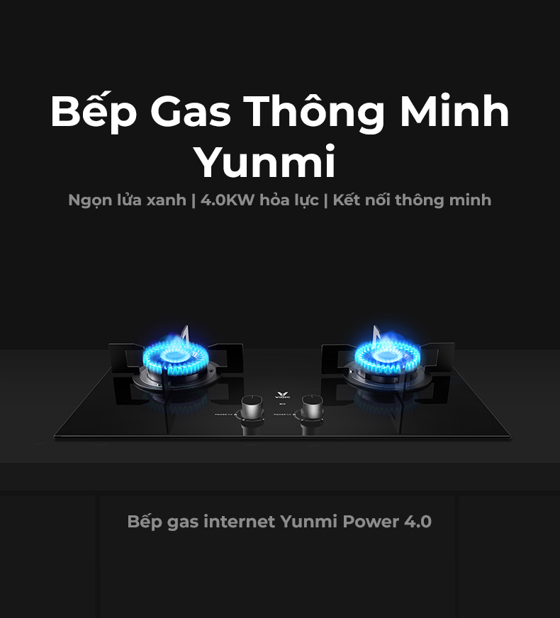Bếp Gas Khí Đốt Tự Nhiên Xiaomi Viomi
