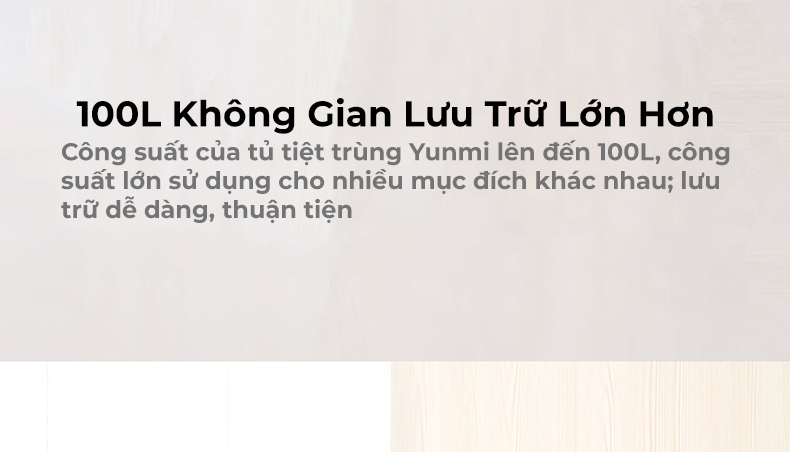 Tủ Tiệt Trùng Xiaomi Yunmi