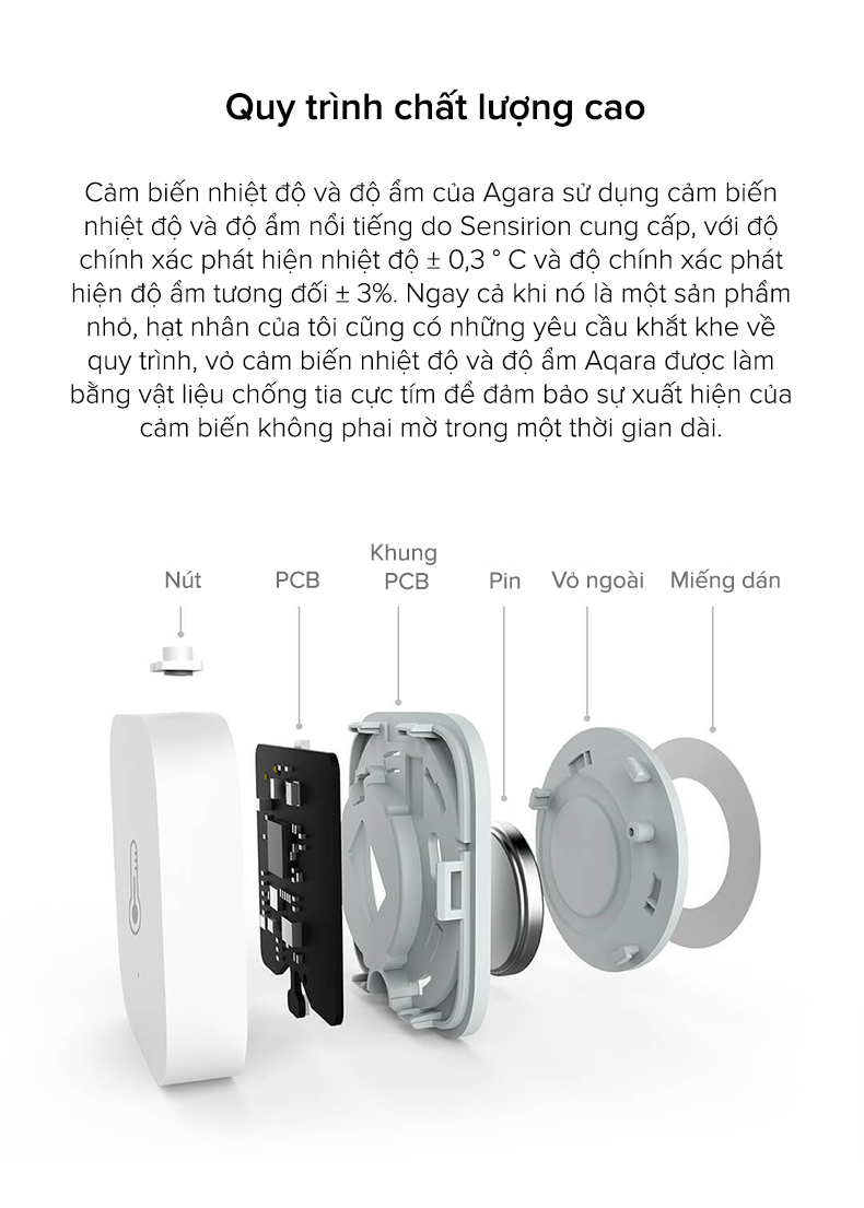 Cảm biến nhiệt ẩm Xiaomi