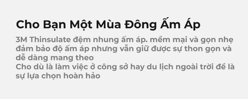 Áo Khoác Bông Khâu Nam Xiaomi Uleemark