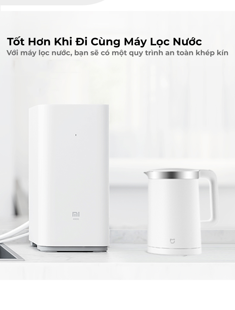 Ấm đun nước thông minh Xiaomi