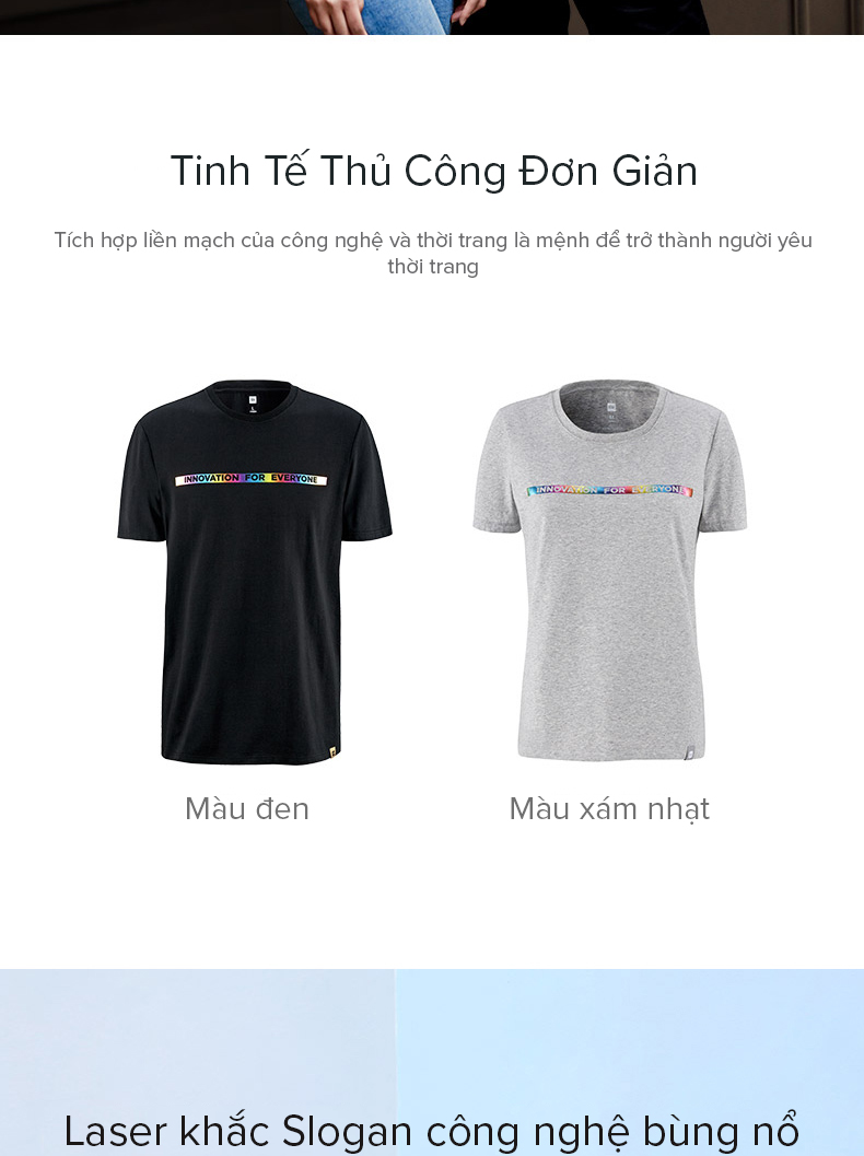 Áo Phông Ngắn Tay Xiaomi Slogan