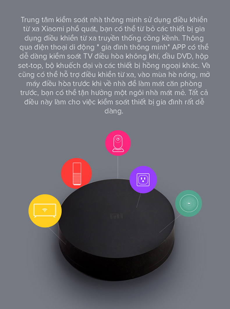 Điều khiển hồng ngoại Xiaomi Mi Smart Home 360