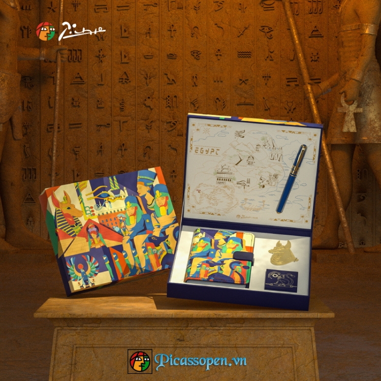 bộ quà tặng cao cấp bút Picasso Văn Hóa Ai Cập
